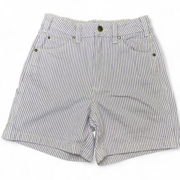 Dickies High Waisted Striped Shorts - 26 - Picture 1 of 7